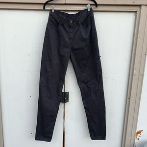 Levi's Women's Black Straight Jeans/pants